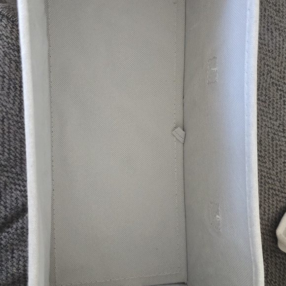 Gray Storage Box with Handles - Picture 5 of 5